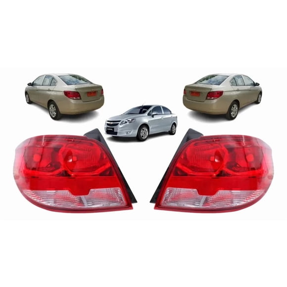 PAR FAROLES TRASEROS CHEVROLET SAIL 2015-2023