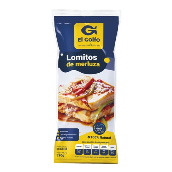 Merluza Lomitos en Bolsa, 320 g