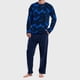 thumbnail image 1 of Pijama Largo Micropolar Multicolor Talla L, 1 of 3
