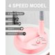 thumbnail image 4 of Ventilador de escritorio y mesa UN UNITEDTIME My Foldaway con mando a distancia, color rosa, 4 of 7
