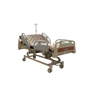 Glomed - Cama Clínica Elect 5 Pos Dlux + Colchon Imper 8Cm + Antiesc