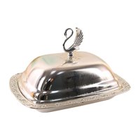 Bothyi - Bandeja De Frutas Con Tapa Bandeja Multiusos Para Servir Alimentos Para Aperitivos Pavo Festivo Argent