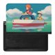 thumbnail image 1 of Ponyo Porta Pasaporte y Cartera de Viaje Premium de Cuero PU, Funda de Pasaporte Bloqueo RFID con Ranuras para Tarjetas de Crédito, Estuche para Libro de Pasaporte para Familia 10cm × 15cm, 1 of 6