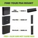 thumbnail image 2 of Soporte de pared HIDEit Mounts Original PS4 negro, 2 of 4