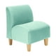 thumbnail image 2 of Set Poltrona Soft 1C Felpa 05 Verde Agua, 2 of 5