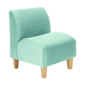 Bodevir - Poltrona Soft 1C Felpa 05 Verde Agua