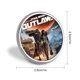 thumbnail image 2 of Star Wars-Theme Round Button Badge: Premium Metal Construction, Ideal for High-End Events 2.8 cm, 2 of 6
