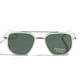 thumbnail image 3 of Gafas De Sol Polarizadas Tr90 Vintage Cuadradas Plateadas, 3 of 8