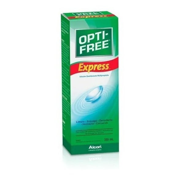 Opti-free Express 355 Ml Solución De Lentes De Contacto