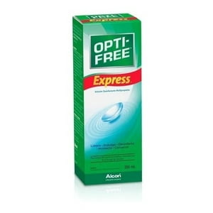 Alcon Optica - Opti-Free Express 355 Ml Solución De Lentes De Contacto