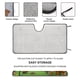 thumbnail image 2 of Parasol para Parabrisas Desmarcar Leo Guardabosques de la Vida Silvestre 130cm x 70cm, 2 of 6