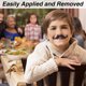 thumbnail image 2 of KICNIC 60 Pcs Fake Mustaches Self Adhesive, 20 Designs for C, 2 of 3