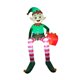thumbnail image 1 of Elfo Inflable Navideño, Adorable Juguete Luminoso Grande Con LED Incorporado., 1 of 5