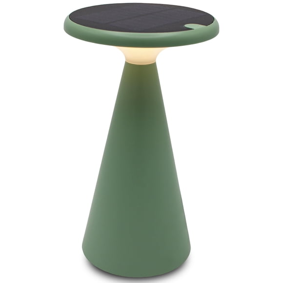 Lámpara Solar VerLuce Hongo Verde 45 h con Atenuación Continua