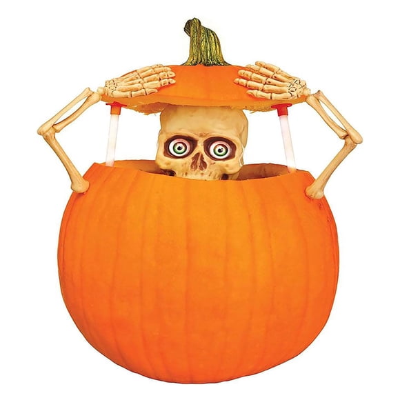 Mirador de calabazas con iluminación Funworld para Halloween Decor