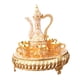 thumbnail image 5 of Juego De Té De Lujo, 6 Tazas, Juego De Servicio De Té Para Mesa De Comedor, Decoración Navide?a, Blanco Y Dorado, 5 of 5