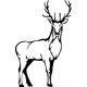 thumbnail image 1 of Decomural Standing Stag Woodland Animals WS-18644, 1 of 2