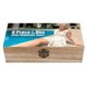 thumbnail image 1 of Un Lugar en el Sol Caja Organizadora de Madera Rústica - Caja Decorativa Multifuncional para Escritorio, Hogar, Oficina, Joyas y Manualidades, 1 of 6