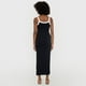 thumbnail image 2 of Vestido Mujer Largo Básico Negro Corona, 2 of 5