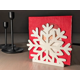 thumbnail image 3 of Servilletero navideño copo de nieve, 3 of 3