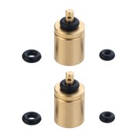 Ioensy - Adaptador De Recarga De Gas, Convertidor De Válvula De Inflado De Cobre, Camping, Pesca, Patio Trasero, 2 Uds.