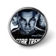 thumbnail image 1 of Star Trek-Theme Round Button Badge: Premium Metal Construction, Ideal for High-End Events 2.8 cm, 1 of 6