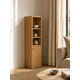 thumbnail image 1 of Librero Esquinero Organizador con Puerta Estilo Minimalista 33x30x120cm Estructura Reforzada, 1 of 7