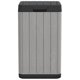 thumbnail image 4 of Contenedor de basura exterior vidaXL gris de polipropileno 80L, 4 of 9