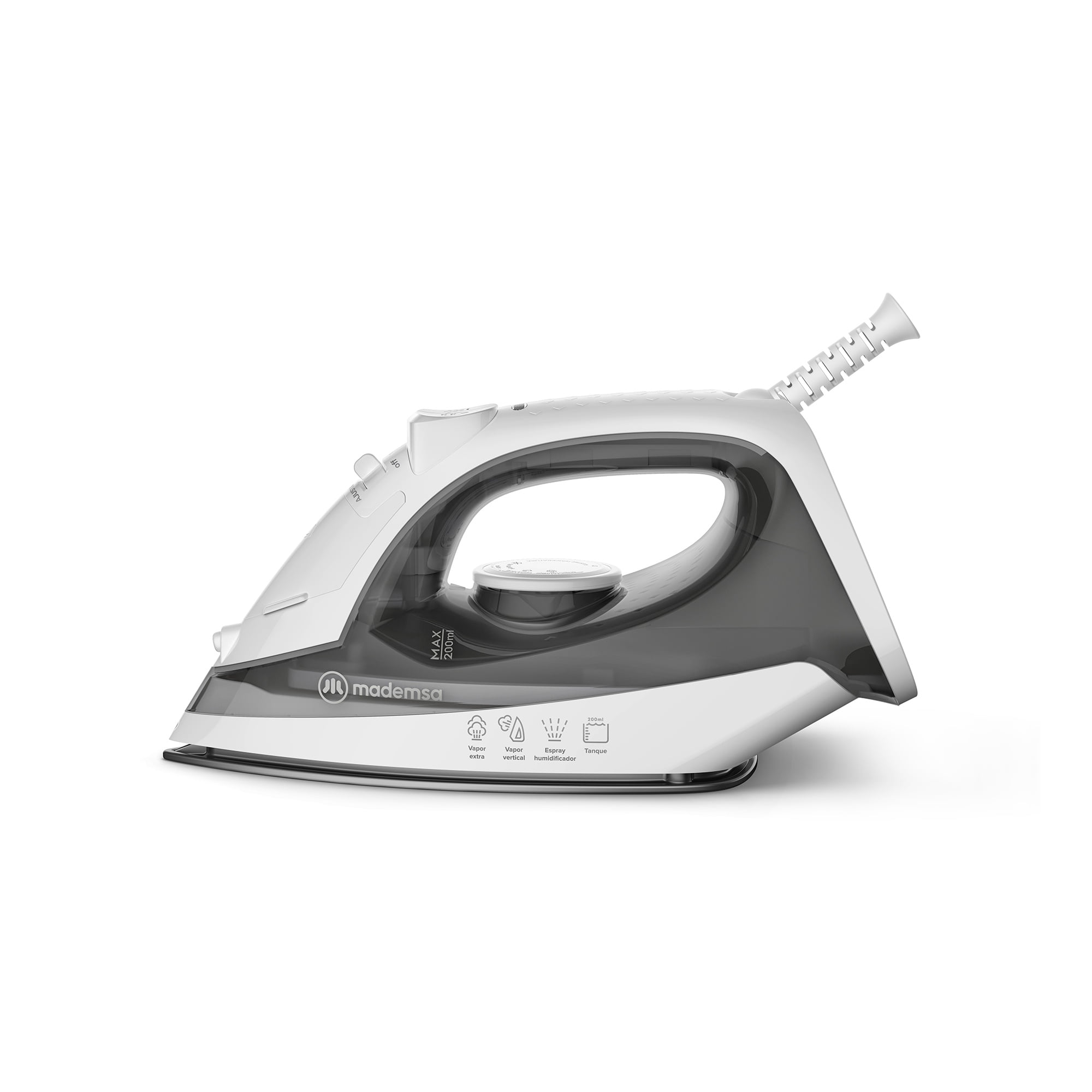 Mademsa - Plancha A Vapor Mir10 1500w Gris