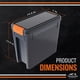 thumbnail image 2 of Cubo de almacenamiento de pellets Traeger Grills BAC637 Stay Dry, capacidad de 10 kg, 2 of 8