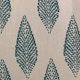 thumbnail image 4 of Cojín Plutus Brands Blue Plutus Large Leafs Floral, 4 of 9