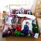 thumbnail image 1 of Gintama Japan Cartoon Quilt Duvet Cover Set Kids Children Cover3-Piece Bedding Set (1 Duvet Cover + 2 Pillow Shams), 1 of 3