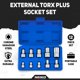 thumbnail image 2 of Juego de enchufes externos Neiko 02473A Torx Plus, 10 piezas, 2 of 7