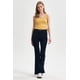 thumbnail image 4 of Jeans Mujer Flare Bolsillo Azul Oscuro, 4 of 4