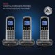 thumbnail image 5 of Teléfono inalámbrico Motorola Voice T613 con 3 auriculares y contestador, 5 of 5