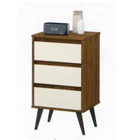 Tododescuento - Velador Blanco, Mesa De Noche, Mod. Odin, Mueble, Dormitorio