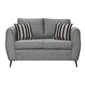 Colbox - Sofá Saveiro 2 Cuerpos Tela Gris Claro