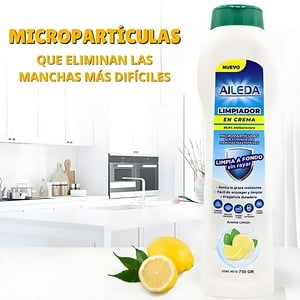 Aileda Pasta Limpiadora Multiuso Aroma Limón 750Gr Aseo