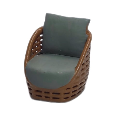 Magideal - 1:64 Modelo De Muebles Sofá Silla Mesa Trenes Diorama Arquitectónico Paisaje Proyectos De Bricolaje Artesanía De Resina Diseño Decoración Modelo Paisa Sofá Gris