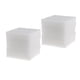 thumbnail image 2 of 10 Piezas De Almohadillas De Fieltro De Aguja De Resina ABS Blanca, Accesorios De Fieltro De Lana De 15 X 20 Mm, 2 of 5