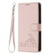 thumbnail image 1 of Funda tipo cartera FOXDOCK para Motorola MOTO G Stylus 2021 4G con soporte, ranuras, RFID, diseño de gato, 1 of 5
