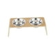 thumbnail image 2 of Cuencos Elevados Para Mascotas De Metal Para Interior, Cuenco De Agua Para Perros, Cuenco Elevado Para Comida De Agua Para Gatos, 2 of 5