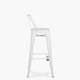 thumbnail image 3 of Taburete alto 76 Tolix Asiento metal c/resp Blanco, 3 of 5
