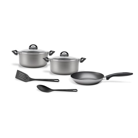 Brinox - Bateria De Cocina 7 Piezas Chilli Plata 1.6Mm