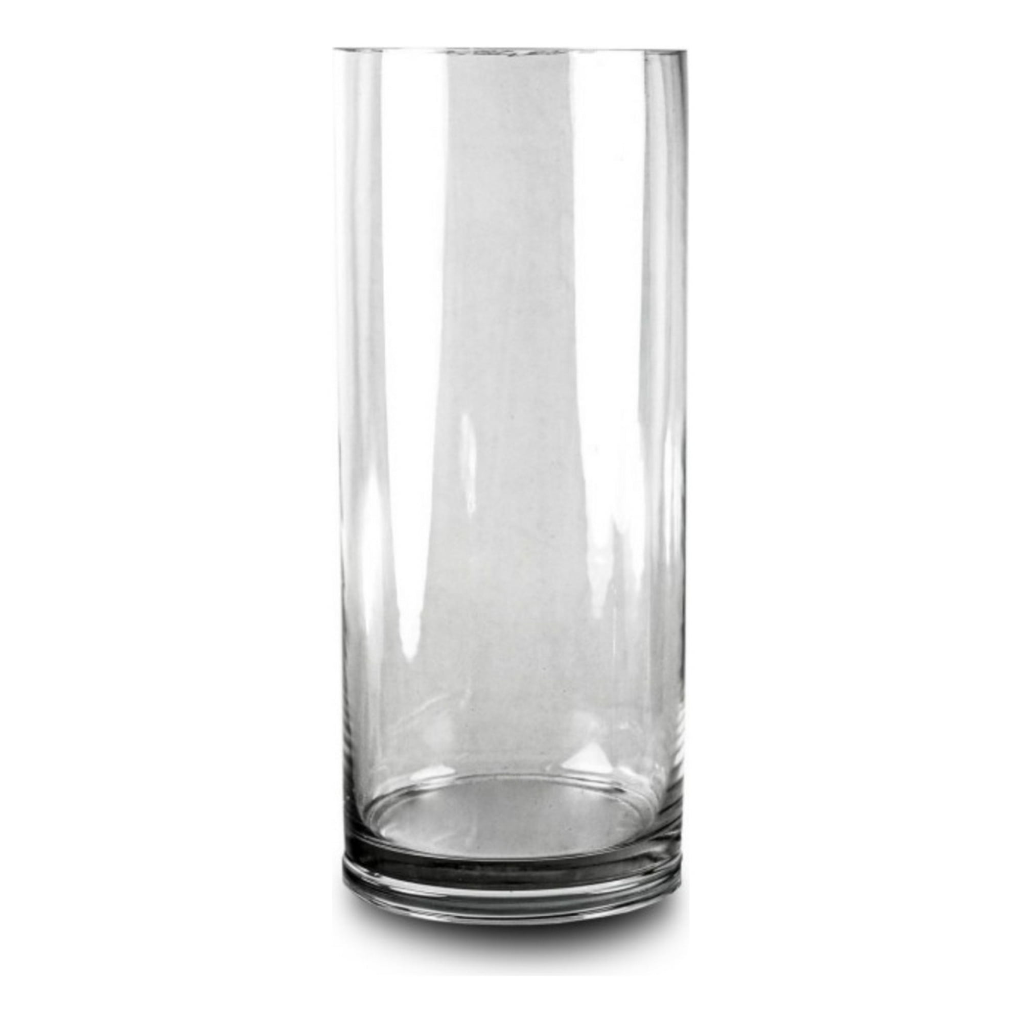 Genérico - Florero Decorativo Cilíndrico Vidrio Transparente Jhn