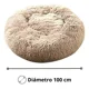 thumbnail image 2 of Cama De Felpa Suave Antiestrés Para Perros Y Gatos 100cm XXL, 2 of 2
