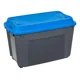 thumbnail image 3 of Caja Baúl 210 Litros Gris Con Tapa Azul Reyplast Ultraforte Resina Plástica, 3 of 8