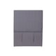 thumbnail image 1 of Respaldo Sorrento Lino Gris Oscuro 1.5 Plazas, 1 of 2
