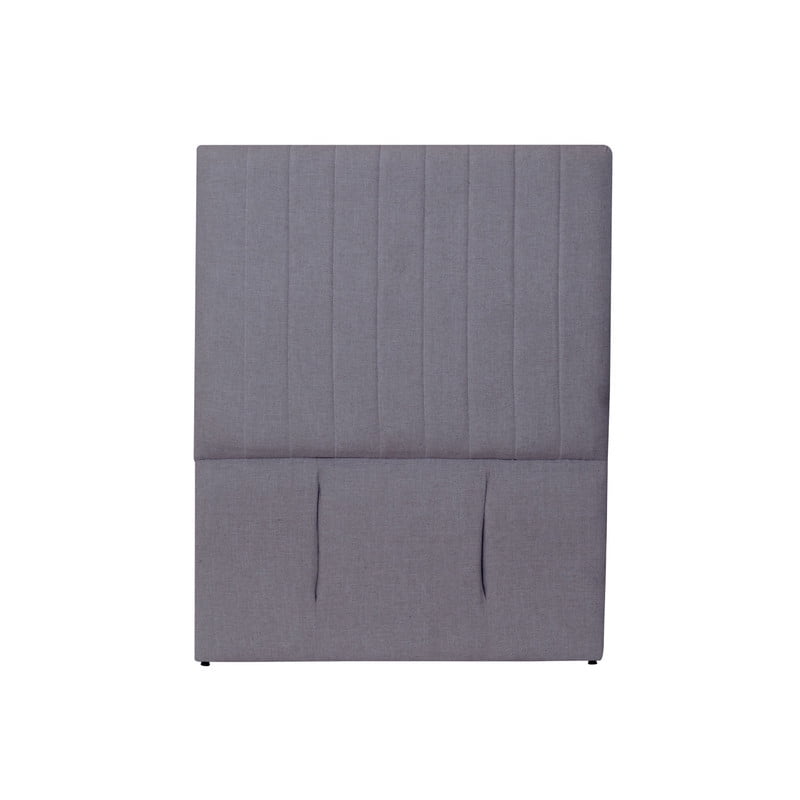 Latam Home - Respaldo Sorrento Lino Gris Oscuro 1.5 Plazas