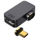 thumbnail image 3 of Adaptador USB C Magnético Conector Tipo C Compacto De 24 Pines Para Tableta Home Style A, 3 of 5